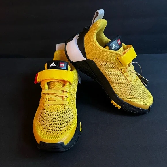 adidas | Shoes | Adidas X Lego Sport Pro K Running Shoes Gw34  Yellowyellowyellow | Poshmark